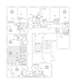 29,6 м², 1-комнатная квартира 8 087 872 ₽ - изображение 32