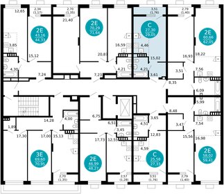 32 м², квартира-студия 6 600 000 ₽ - изображение 35