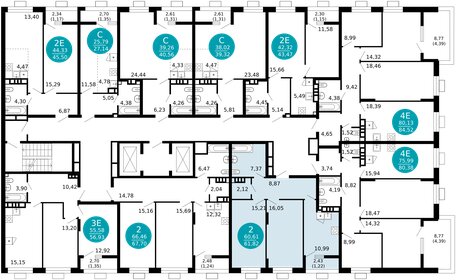 61,9 м², 2-комнатная квартира 10 753 006 ₽ - изображение 18