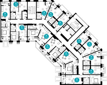 52,2 м², 2-комнатные апартаменты 40 000 000 ₽ - изображение 63