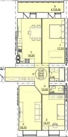 112,3 м², 3-комнатная квартира 9 270 000 ₽ - изображение 31