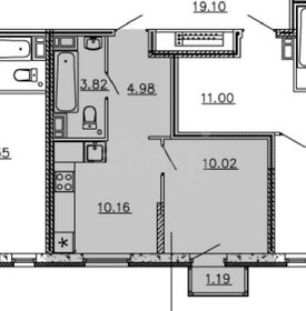 Квартира 30 м², 1-комнатная - изображение 2