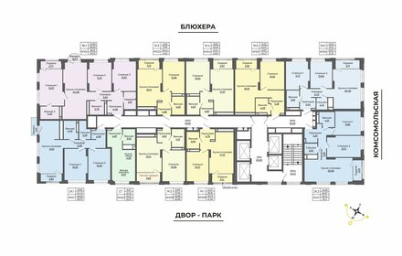 40,6 м², 1-комнатная квартира 7 374 345 ₽ - изображение 43