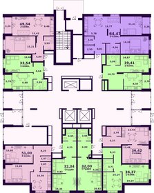 30 м², 1-комнатная квартира 2 100 000 ₽ - изображение 46