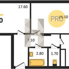 Квартира 63,7 м², 2-комнатная - изображение 3