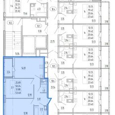 Квартира 52 м², 2-комнатная - изображение 3