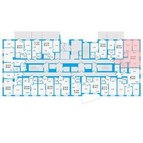 Квартира 68,9 м², 2-комнатная - изображение 1