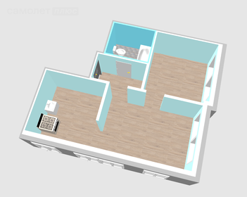 48,5 м², 3-комнатная квартира 7 990 000 ₽ - изображение 130