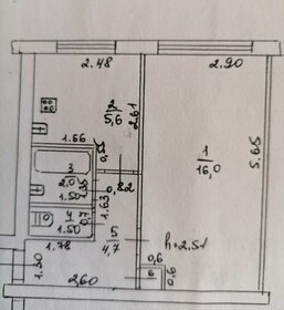 Квартира 29,7 м², 1-комнатная - изображение 4