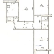 Квартира 67,8 м², 3-комнатная - изображение 3