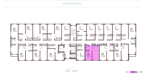 33 м², 1-комнатная квартира 2 150 000 ₽ - изображение 45