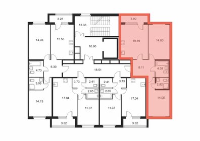 64,8 м², 2-комнатная квартира 9 777 250 ₽ - изображение 46