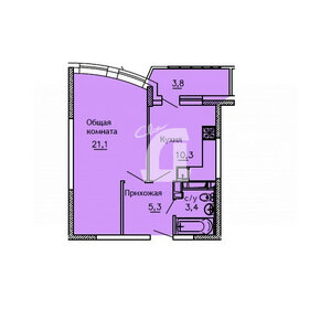 43 м², 1-комнатная квартира 5 500 000 ₽ - изображение 71