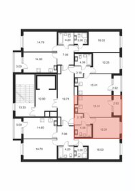 36,3 м², 1-комнатная квартира 5 804 800 ₽ - изображение 47