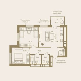 65,2 м², 2-комнатная квартира 11 690 000 ₽ - изображение 22