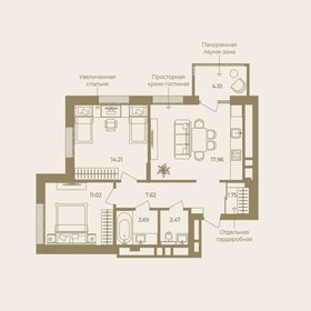 60 м², 2-комнатная квартира 10 290 000 ₽ - изображение 12