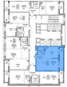 Квартира 2024 м², 1-комнатная - изображение 2