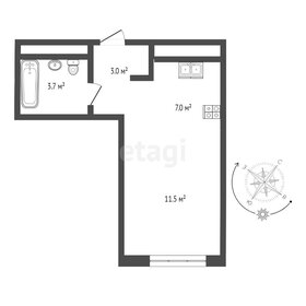 Квартира 25,2 м², студия - изображение 1