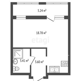 Квартира 31 м², студия - изображение 1