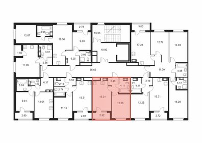 36,5 м², 1-комнатная квартира 5 801 910 ₽ - изображение 37