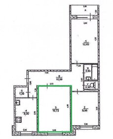 16,7 м², комната - изображение 4