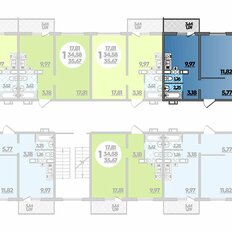 Квартира 58,6 м², 2-комнатная - изображение 1