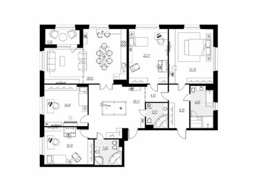 34,3 м², квартира-студия 12 419 999 ₽ - изображение 22