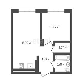 Квартира 39,5 м², 1-комнатная - изображение 1