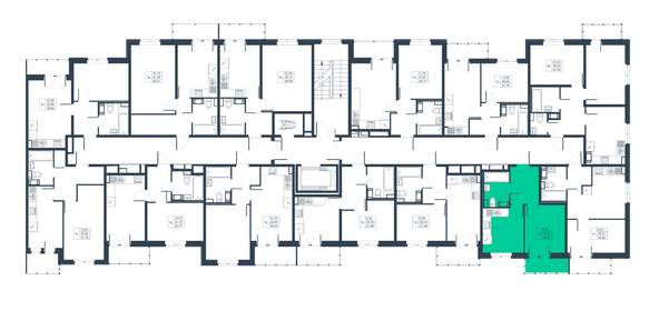 32,1 м², 1-комнатная квартира 3 300 000 ₽ - изображение 115
