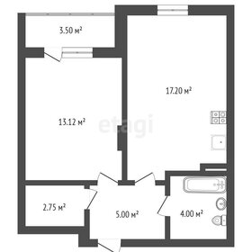 Квартира 43,8 м², 1-комнатная - изображение 2