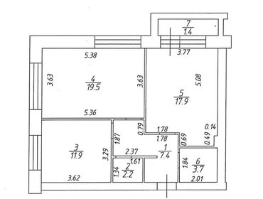 Квартира 123 м², студия - изображение 2