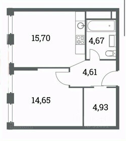 44 м², 1-комнатная квартира 19 358 298 ₽ - изображение 26