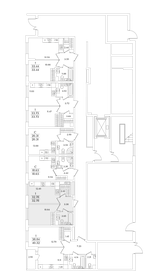 33,2 м², 1-комнатная квартира 7 580 824 ₽ - изображение 78