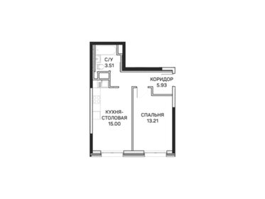 37,7 м², 1-комнатные апартаменты 7 598 950 ₽ - изображение 31