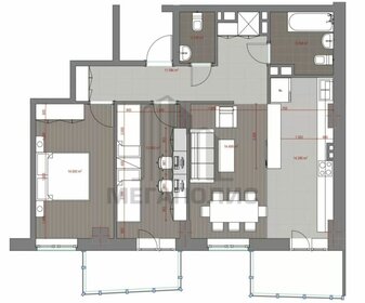 Квартира 78 м², 3-комнатная - изображение 1