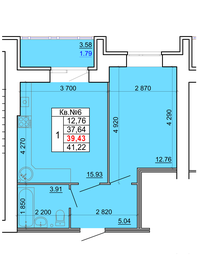 52,5 м², 2-комнатная квартира 4 799 000 ₽ - изображение 57