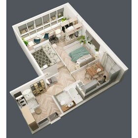 54,5 м², 3-комнатная квартира 5 300 000 ₽ - изображение 76
