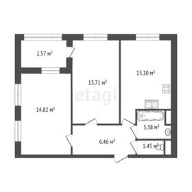 Квартира 54,2 м², 2-комнатная - изображение 1