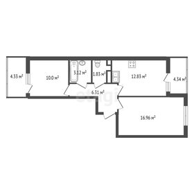 54,7 м², 2-комнатная квартира 10 200 000 ₽ - изображение 47