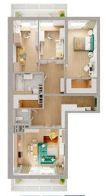 Квартира 105,5 м², 3-комнатная - изображение 1