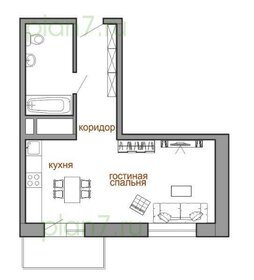 37 м², квартира-студия 4 350 000 ₽ - изображение 40