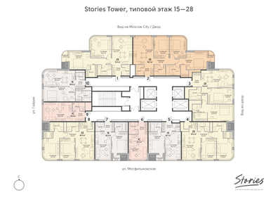 32,5 м², 1-комнатная квартира 15 190 000 ₽ - изображение 126