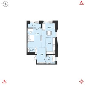 53,6 м², 2-комнатная квартира 7 900 000 ₽ - изображение 32