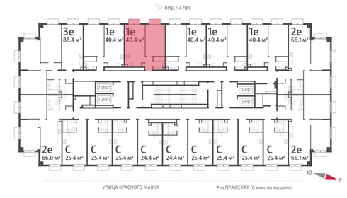 32,3 м², 1-комнатная квартира 9 650 000 ₽ - изображение 53