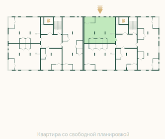 Квартира 77,4 м², 2-комнатная - изображение 1