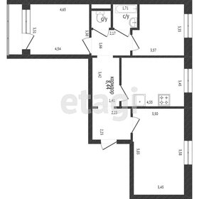 82 м², 3-комнатная квартира 14 950 000 ₽ - изображение 109