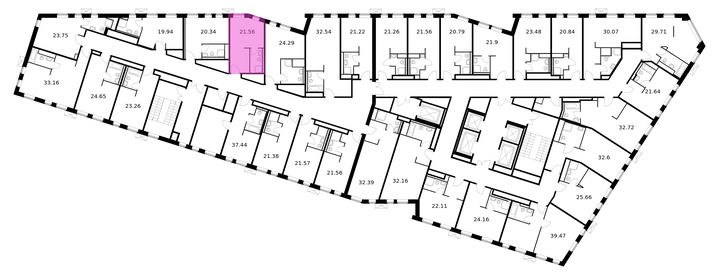 21,9 м², апартаменты-студия 5 544 378 ₽ - изображение 27