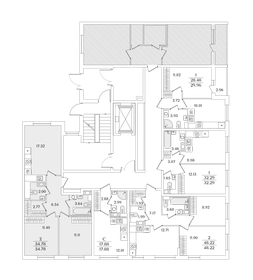 55,2 м², 2-комнатная квартира 11 500 000 ₽ - изображение 46
