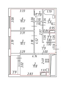 Квартира 53,1 м², 2-комнатная - изображение 1