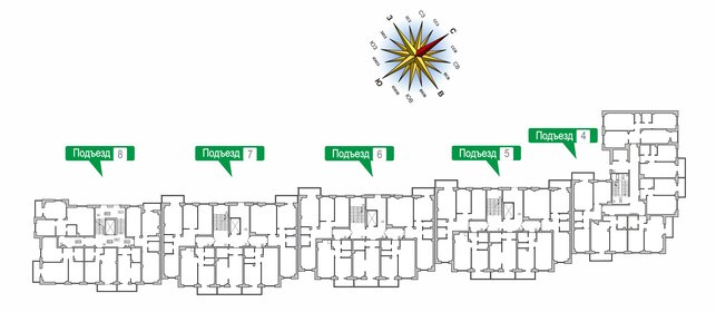 62,6 м², 2-комнатная квартира 4 694 250 ₽ - изображение 17